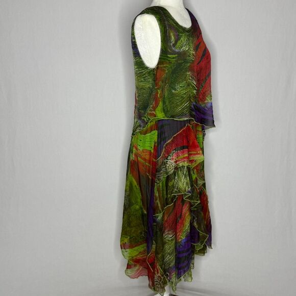 QinPei.er StyleWe midi dress, 100% silk - Picture 3 of 5